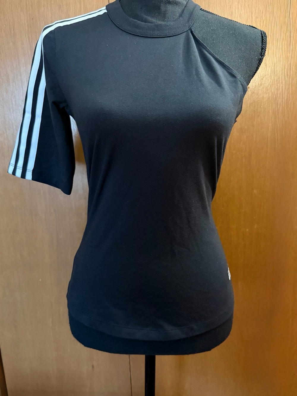 Adidas Originals One-Shoulder Asymmetrical Top – Size Medium